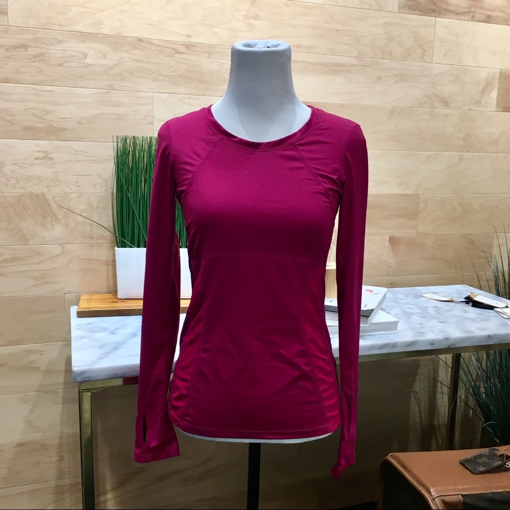 Long Sleeve Lucy Workout Top